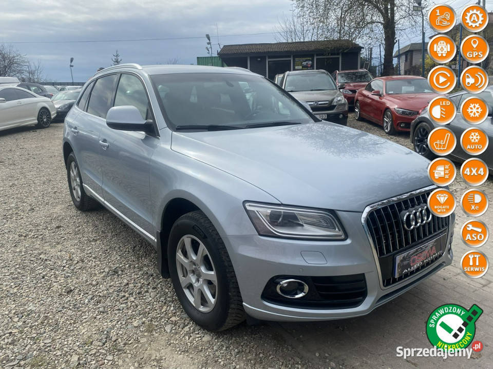 Audi Q5 20tdi 170 quattro ledy skóry bi xenon światła LED
