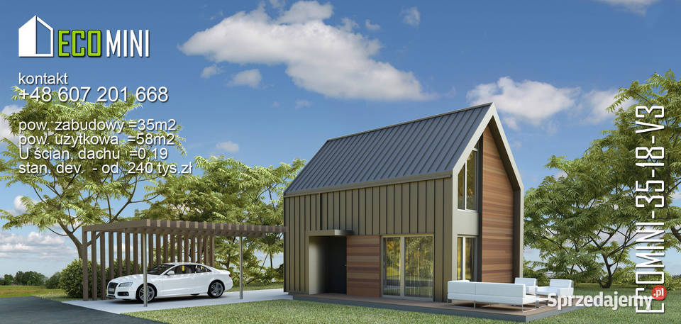 Gotowa konstrukcja domu