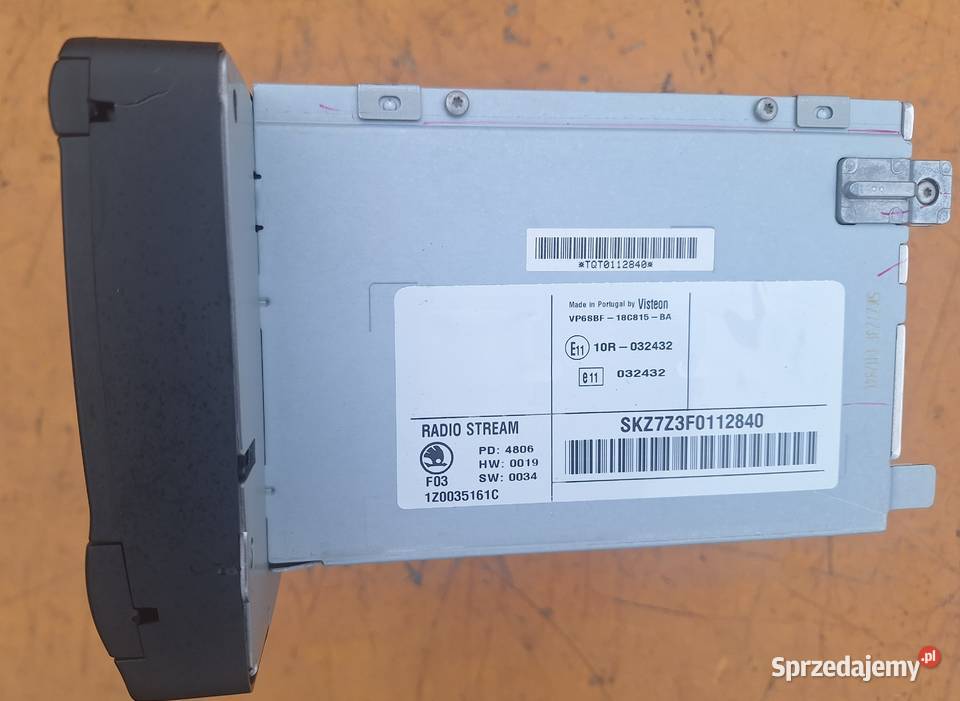 SKODA OCTAVIA II 1Z RADIO STREAM CD MP3