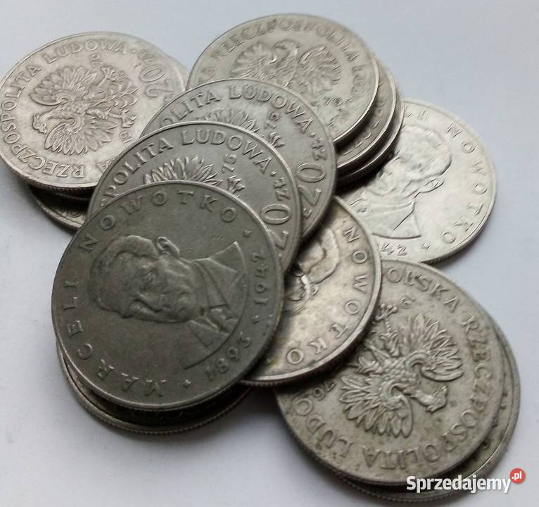 POLSKA20 CuNiMARCELI NOWOTKO14 SZTUK Legionowo