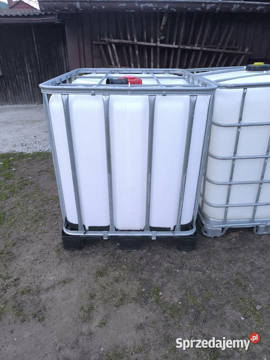 Mauzer 1000l paletopojemnik zbiornik na wode Ostrów Wielkopolski