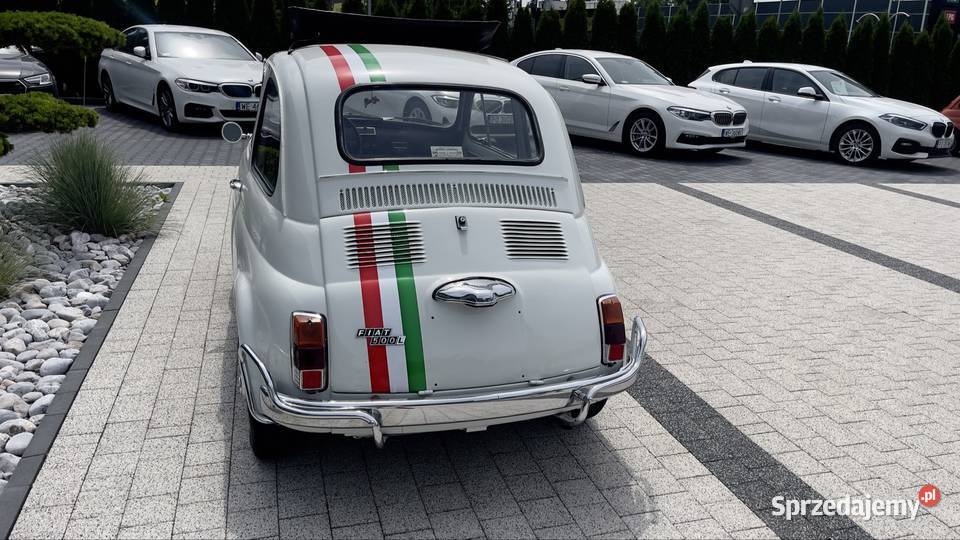 Fiat 500 Lusso Ikona włoskiej motoryzacji Rok produkcji 1972 świętokrzyskie Kielce