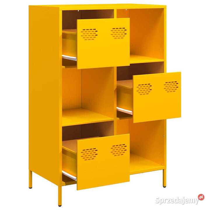 Szafka musztardowa 68x39x1035 stal WM851409 Warszawa