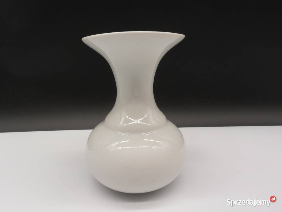 Elegancki Biały Wazonwazonik porcelanowy Limoges Raszków