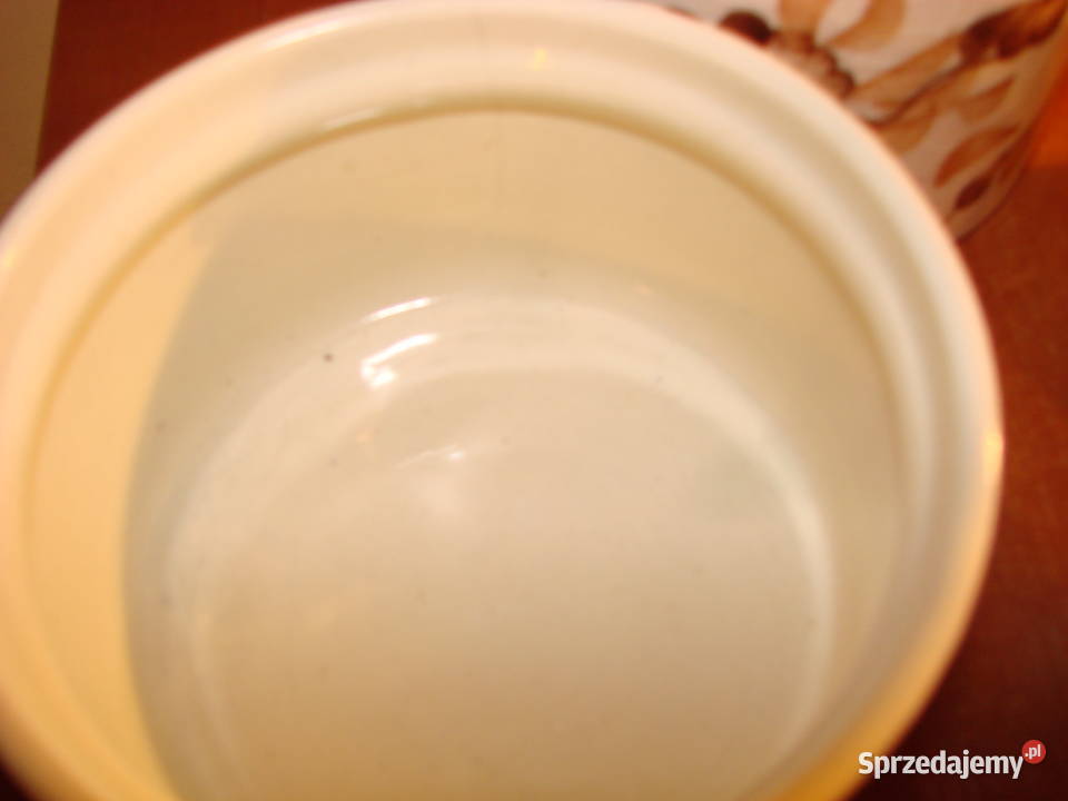 Włocławek fajansowe pojemniki kuchenne pomorskie Pruszcz Gdański sprzedam