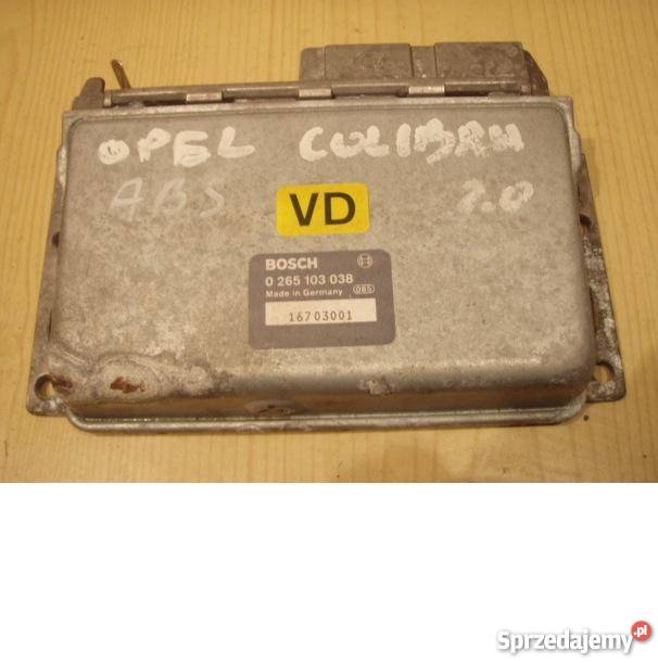Sterownik ABS Opel Calibra 0 265 103 038 BOSCH Gdańsk