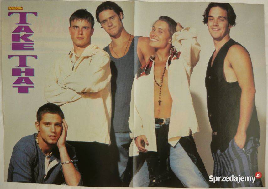 PLAKATY TAKE THAT WYPRZEDAŻ ŚWIAT Bydgoszcz
