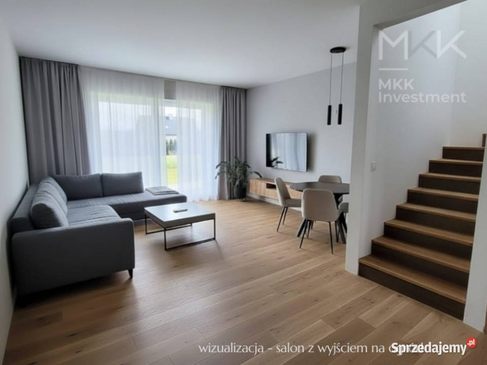 Żory Rogoźna nowy dom szeregowy z ogrodem 92m2 4 śląskie
