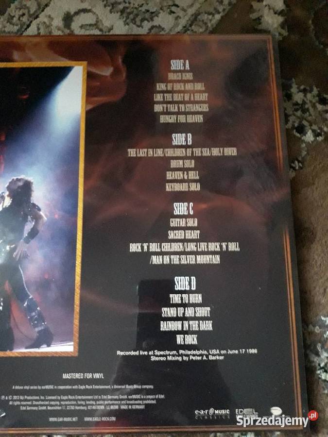 Niezapomniane koncerty DIO Live in PHILLY sprzedam