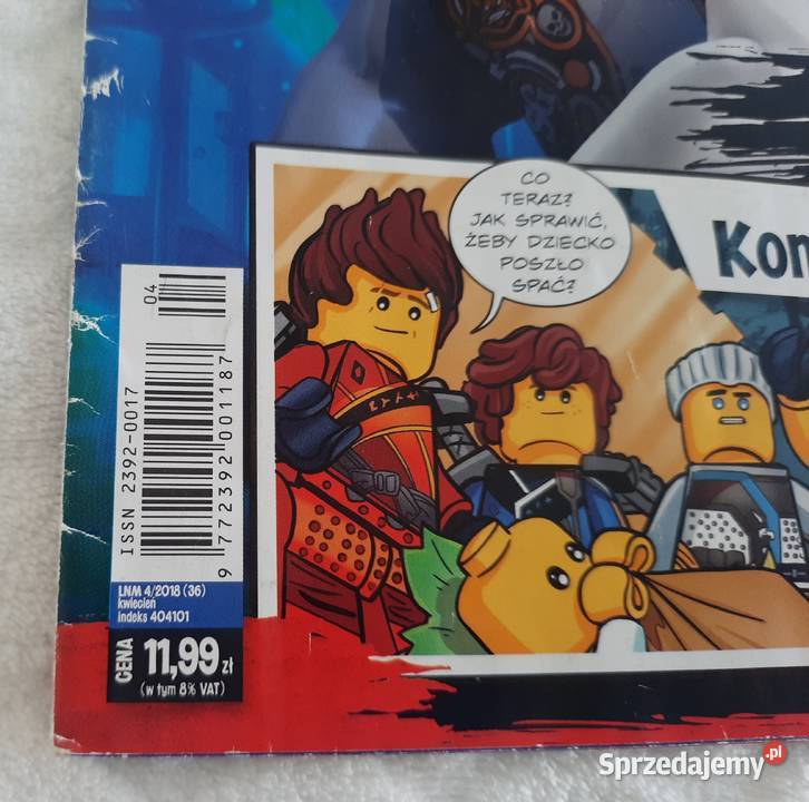 Lego Ninjago 42018 Media Service Książeczki Rok wydania 2018 śląskie Czeladź