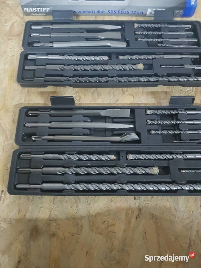 MASTIFF Zestaw wierteł i dłut SDS PLUS 12 Głogowa