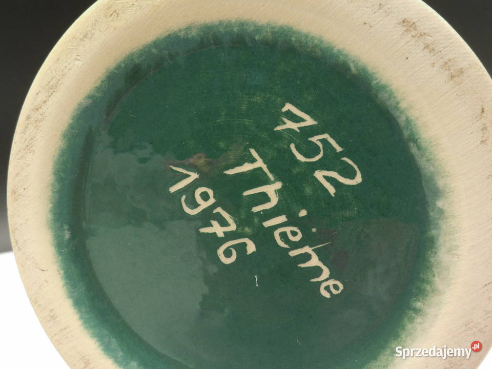 Wazon ceramiczny zielony Raszków