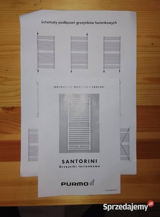 Nowy grzejnik Purmo Santorini 7060 2 pomorskie Słupsk