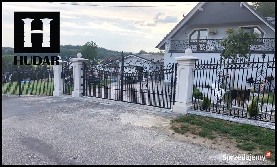 Słupy betonowe słupki stylowe dworkowe pałacowe Wrocław