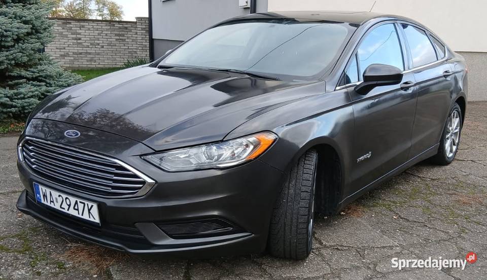 Ford Fusion 20 HYBRYDA 2017 zimowe opony nieuszkodzony mazowieckie Warszawa sprzedam