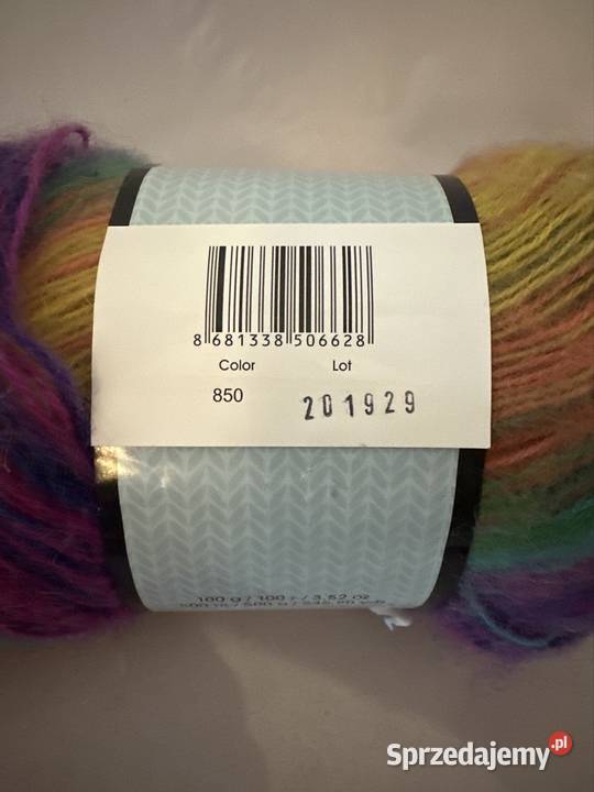 Włóczka Yarn Art Angora Active Color Numer 850 Pozostałe sprzedam