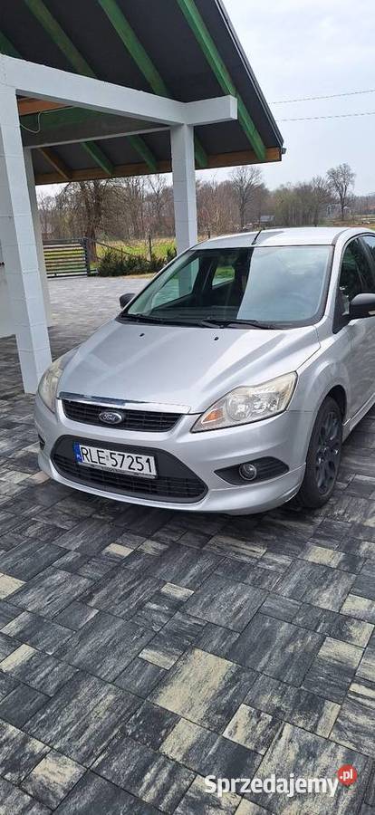 Ford Focus mk2 2008 16 tdci 90 srebrny Leżajsk