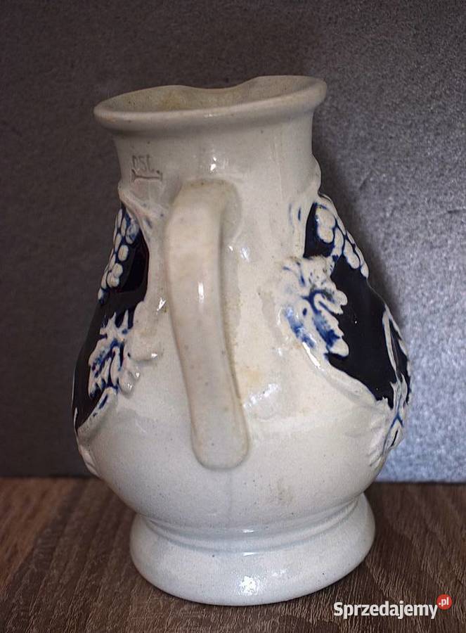 Dzbanek ozdobny ceramiczny z przed lat z miasta Chełmno