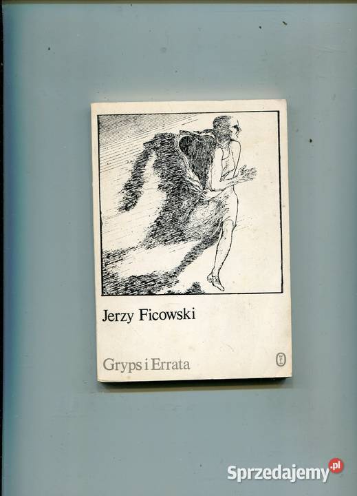Gryps i Errata wiersze z lat 19681980 Jerzy sprzedam