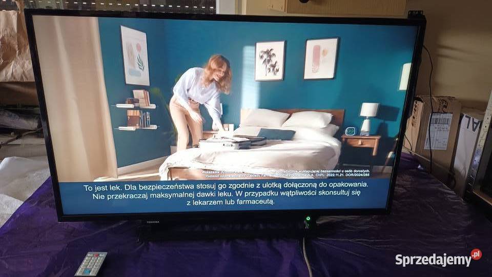 Toshiba 43L2863 SmartDVBT2 HEVC gwarancja 6 mie Kalisz sprzedam