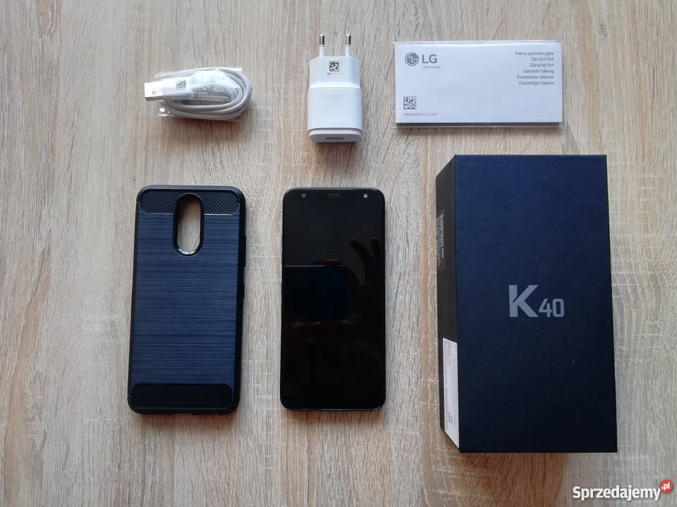 Telefon LG K40 nowy Smartfon DUAL SIM Blue Wi-Fi sprzedam