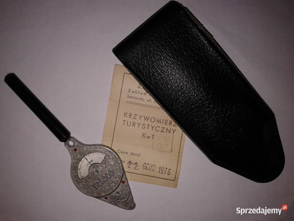 Krzywomierz kurwimetr do pomiarów na mapach Militaria Radzyń Podlaski