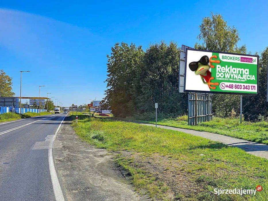 Reklama Billboard Oświęcim Fabryczna Wydruk małopolskie Zator
