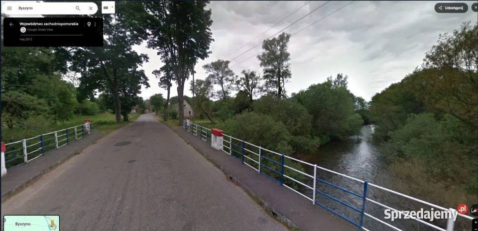 Działka budowlana nieopodal rzeki 3778m2 Byszyno