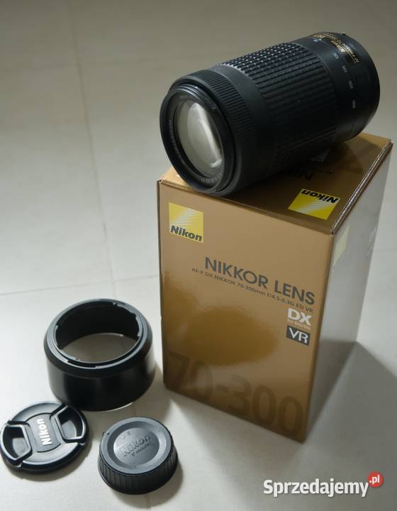 Nikkor AFP DX 70300mm F4563G ED VR wielkopolskie Luboń