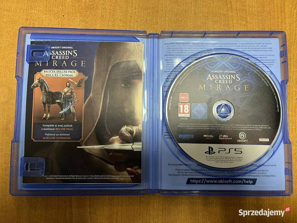 Assassins Creed Mirage PlayStation 5 5 pudełkowa Elbląg sprzedam