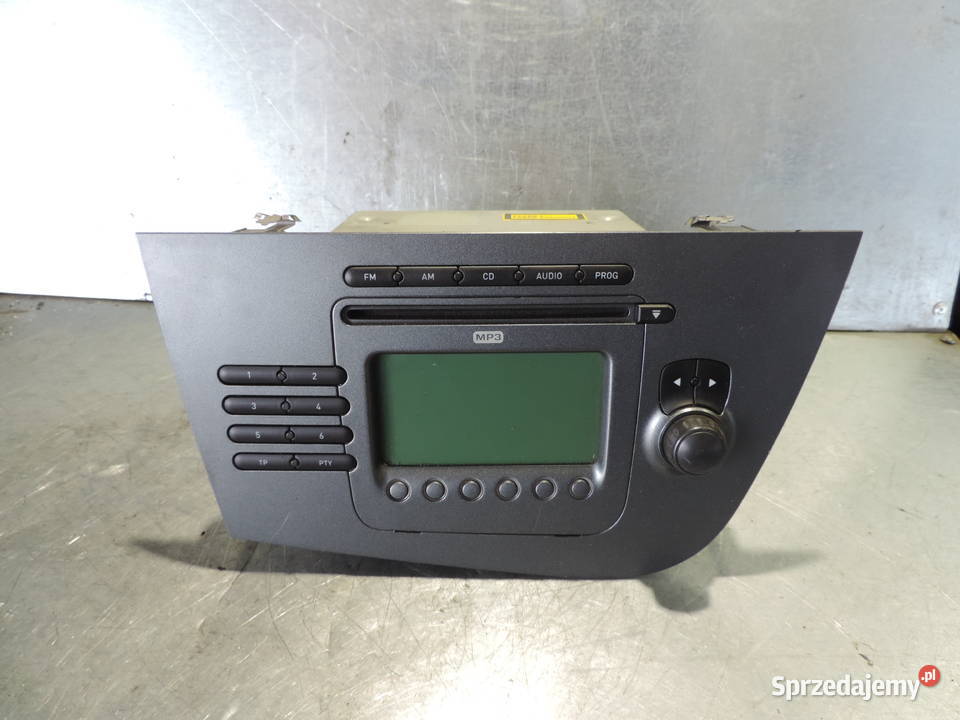 SEAT LEON 2 RADIO MP3 1P1035186N87 Rok produkcji 2006 Nowy Sącz