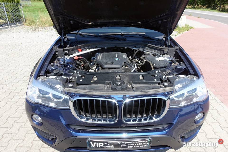 BMW X3 20D 190 LIFT SKÓRA BIXENON SALON POLSKA centralny zamek