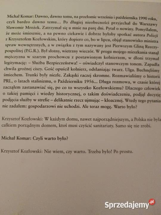 Historia z konsekwencjami Krzysztof Kozłowski i filozofia, historia filozofii kujawsko-pomorskie Bydgoszcz