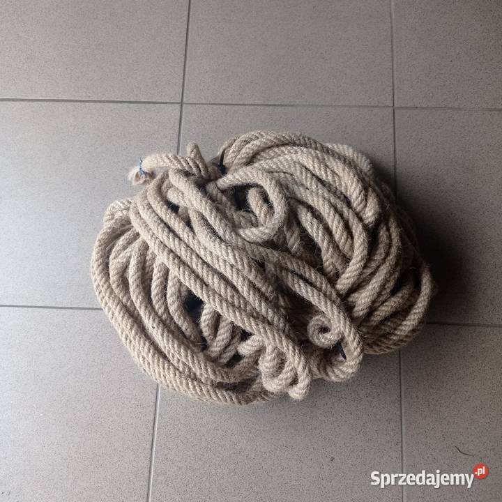 Lina Jutowa 52 metry 10 mm Sznurek Jutowy Drapak Kamień Pomorski