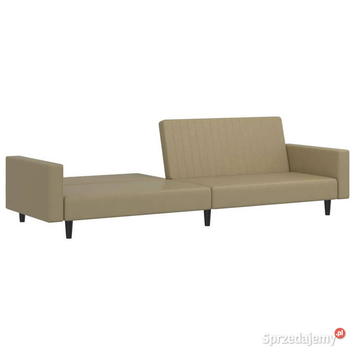 2osobowa sofa cappuccino sztuczna skóra WM375954 Warszawa