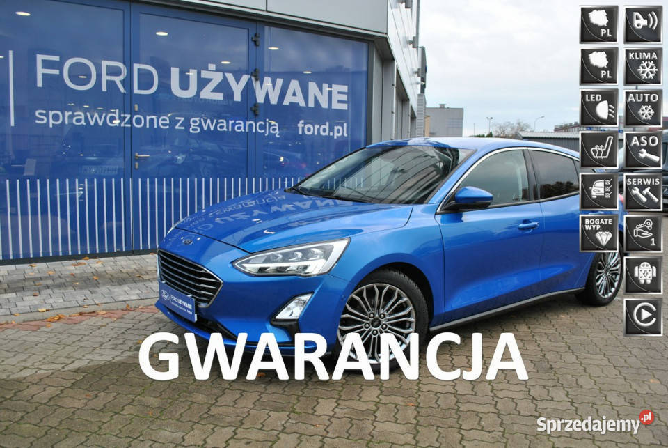 Ford Focus Hatchback Titanium 15 EcoBoost 150 lakier metallic