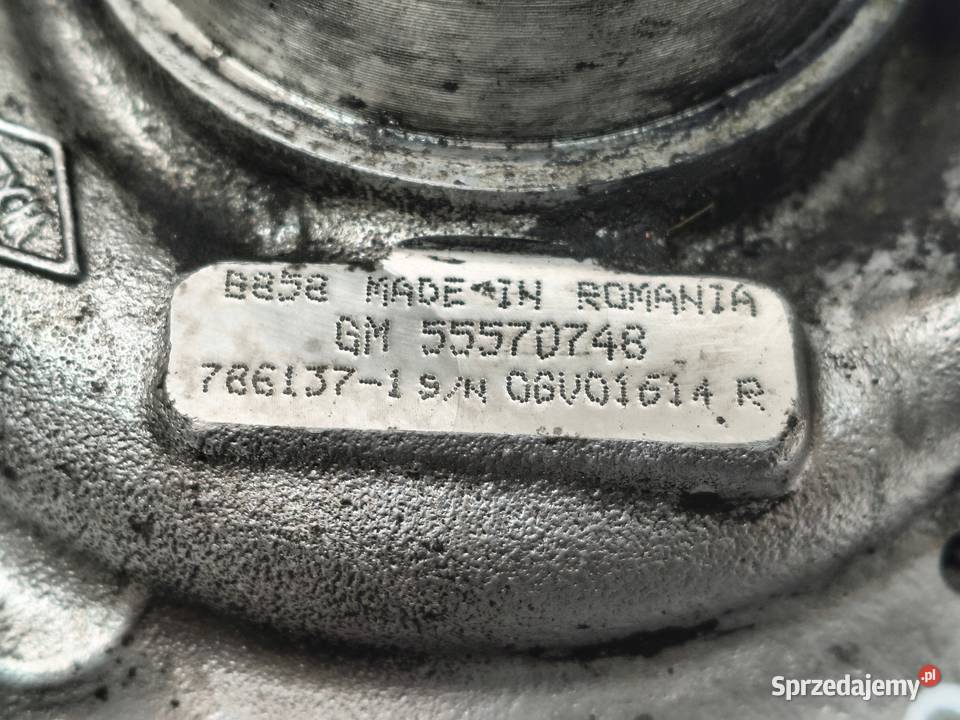 TURBOSPRĘŻARKA Opel Zafira C Astra J Insignia 20