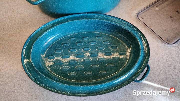 Gęsiarka brytfanna do pieczenia mięs PRL Bielsko-Biała sprzedam