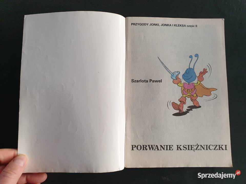 Porwanie Księżniczki Szarlota Pawel Kleks wyd I Gdynia sprzedam