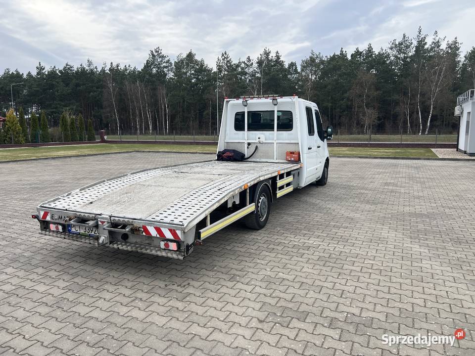 Renault Master Autolaweta Podwójna kabina nieuszkodzony Krzyż Wielkopolski