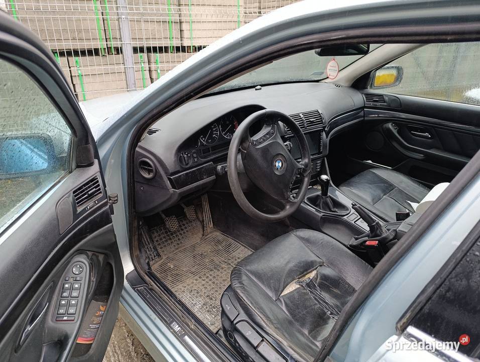 BMW E39 530d 193 gt2260 nowe progi długie opłaty Wara