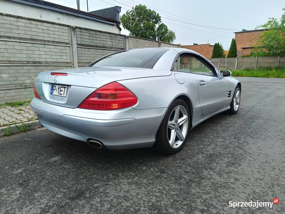 Mercedes SL500 światła przeciwmgielne