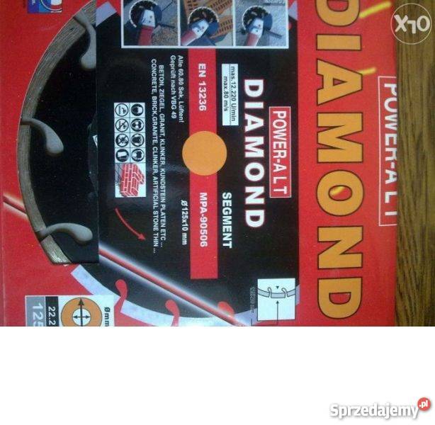 Tarcza DIAMOND 125 do cięcia betonu lubelskie Lublin