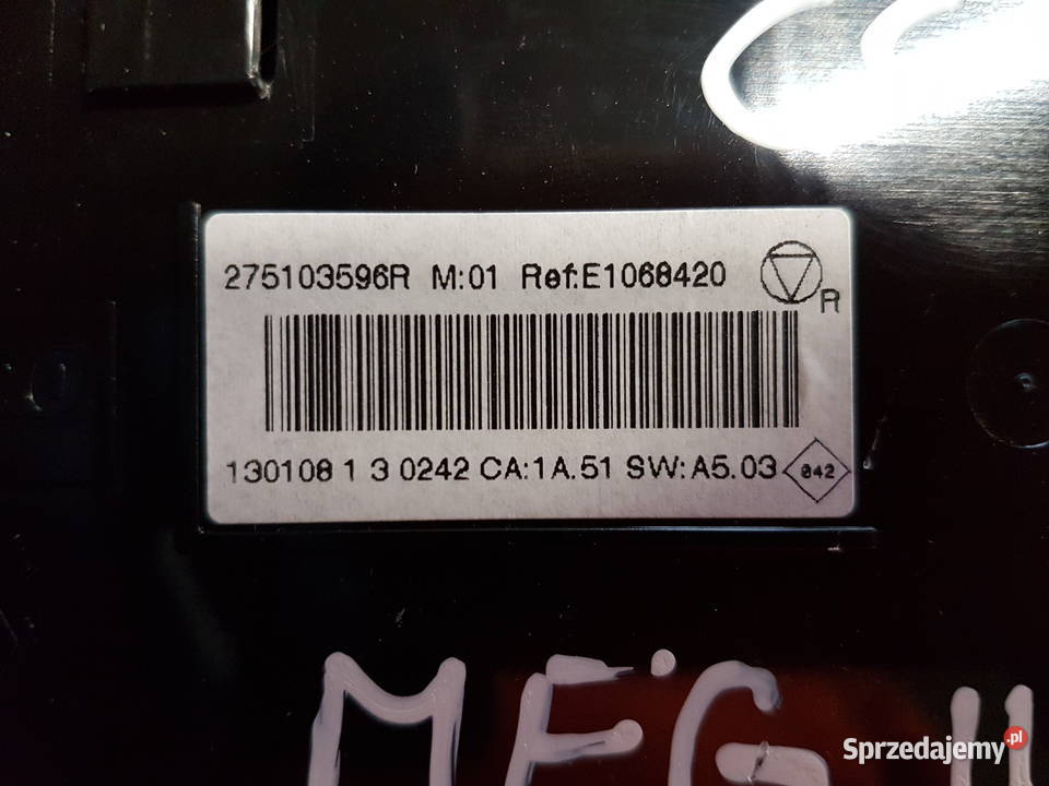 RENAULT MEGANE III LIFT PANEL OGRZEWANIA Rok produkcji 2014 Turek sprzedam