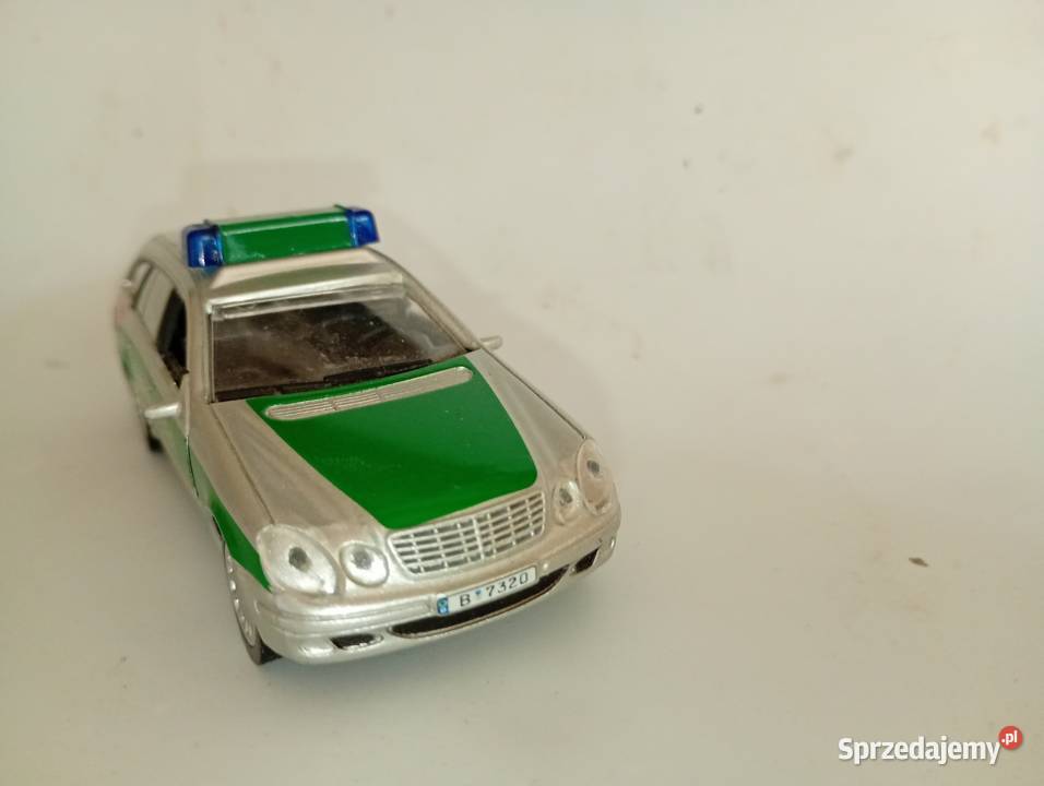 Model radiowozu Policji Niemieckiej Mercedes pomorskie Gdańsk