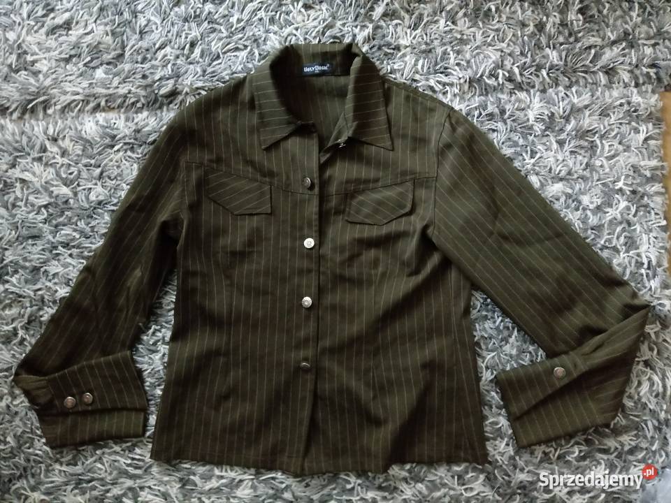 Marynarka żakiet khaki Chrzanów