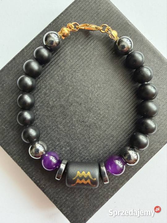 Bransoletka z kamieni naturalnych znak zodiaku Łomża