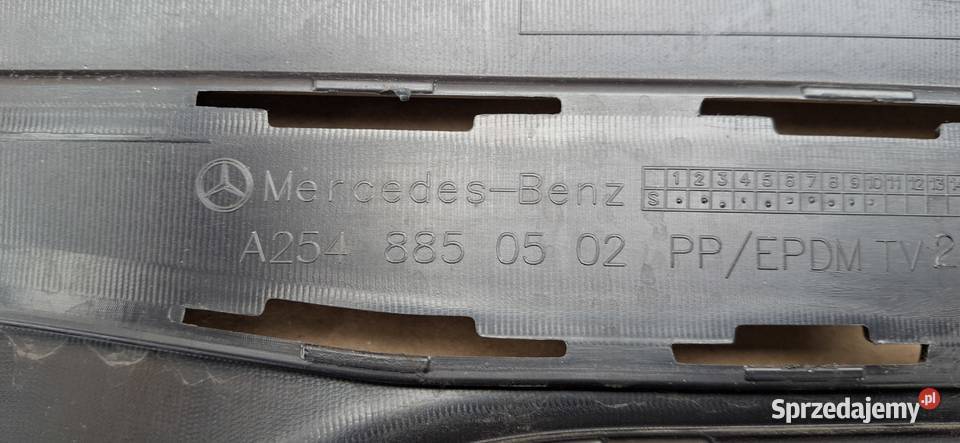 MERCEDES GLC W254 X254 AMG ZDERZAK TYŁ DOKŁADKA osobowe Bieleń