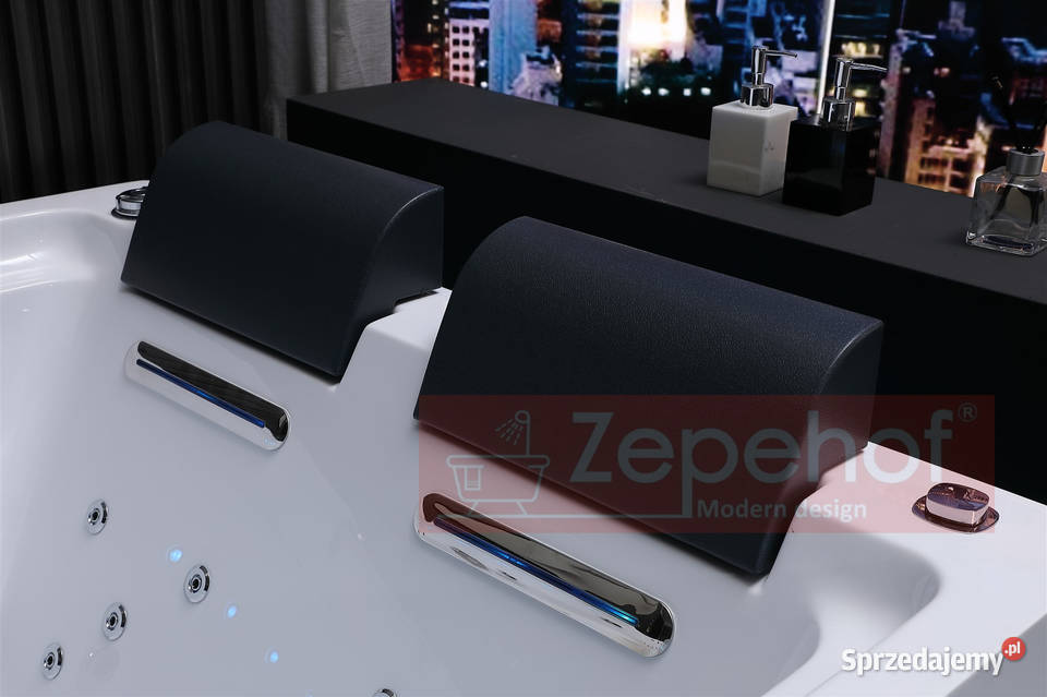 WANNA Z HYDROMASAŻEM 185x120x65DYSZE OBROTOWE Grabówka