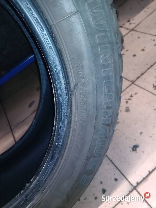 4x opony zimowe firestone winterhawk 3 20555r16 mazowieckie Warszawa